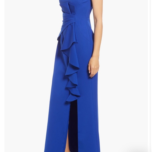 Eliza J Royal Blue Maxi Dress - Picture 5 of 6